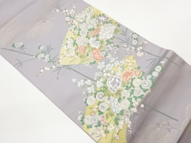 JAPANESE FUKURO OBI / WOVEN JIGAMI PATTERN